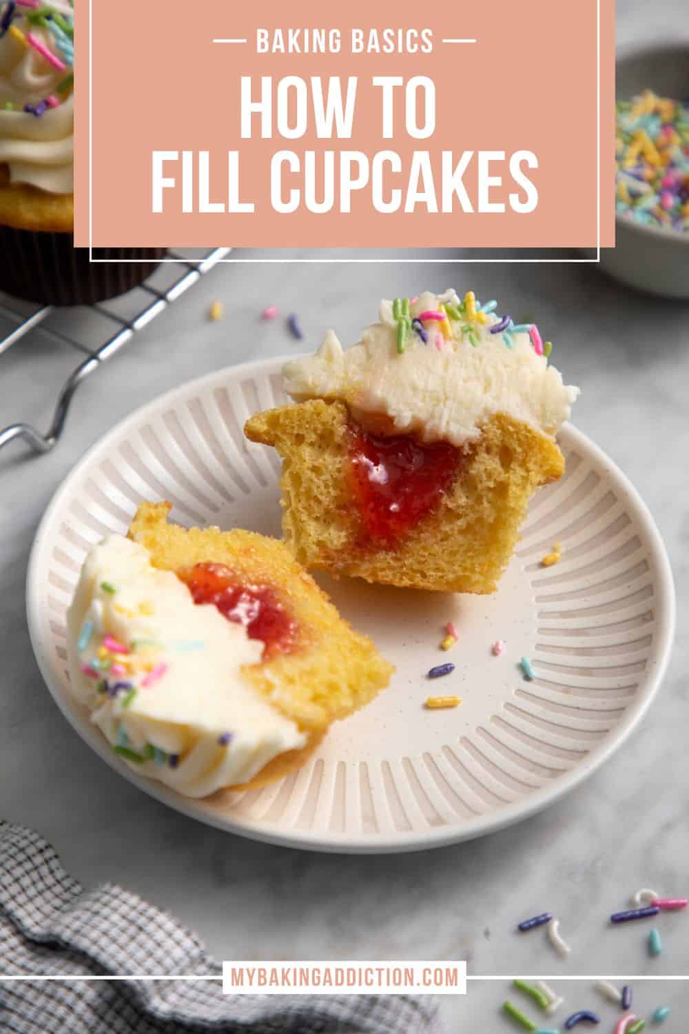 How To Fill Cupcakes [2 Easy Methods!] 