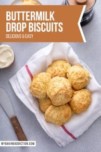 Easy Buttermilk Drop Biscuits - Slow Cooker Gourmet