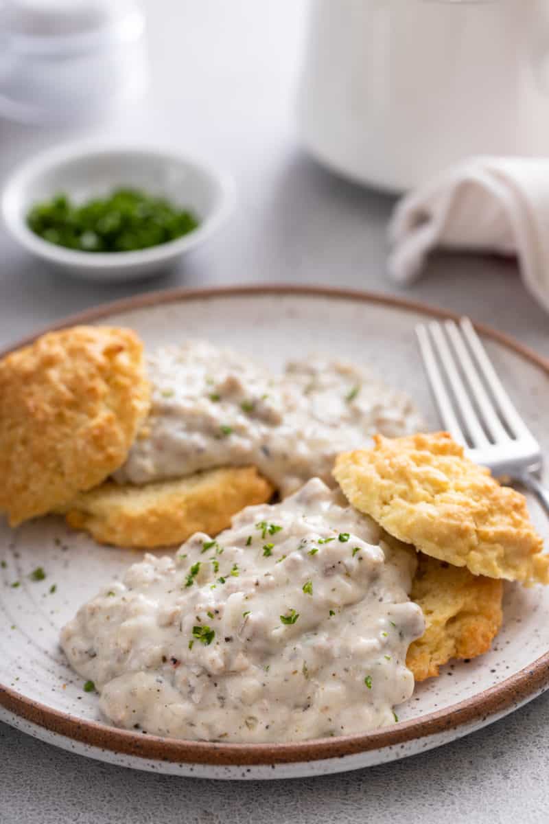 Sausage Gravy - My Baking Addiction