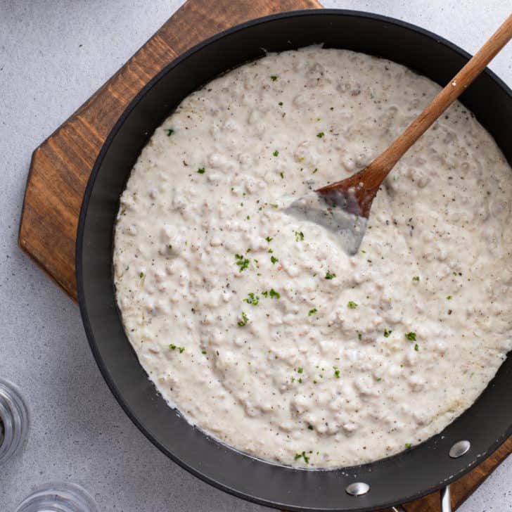 Sausage Gravy - My Baking Addiction