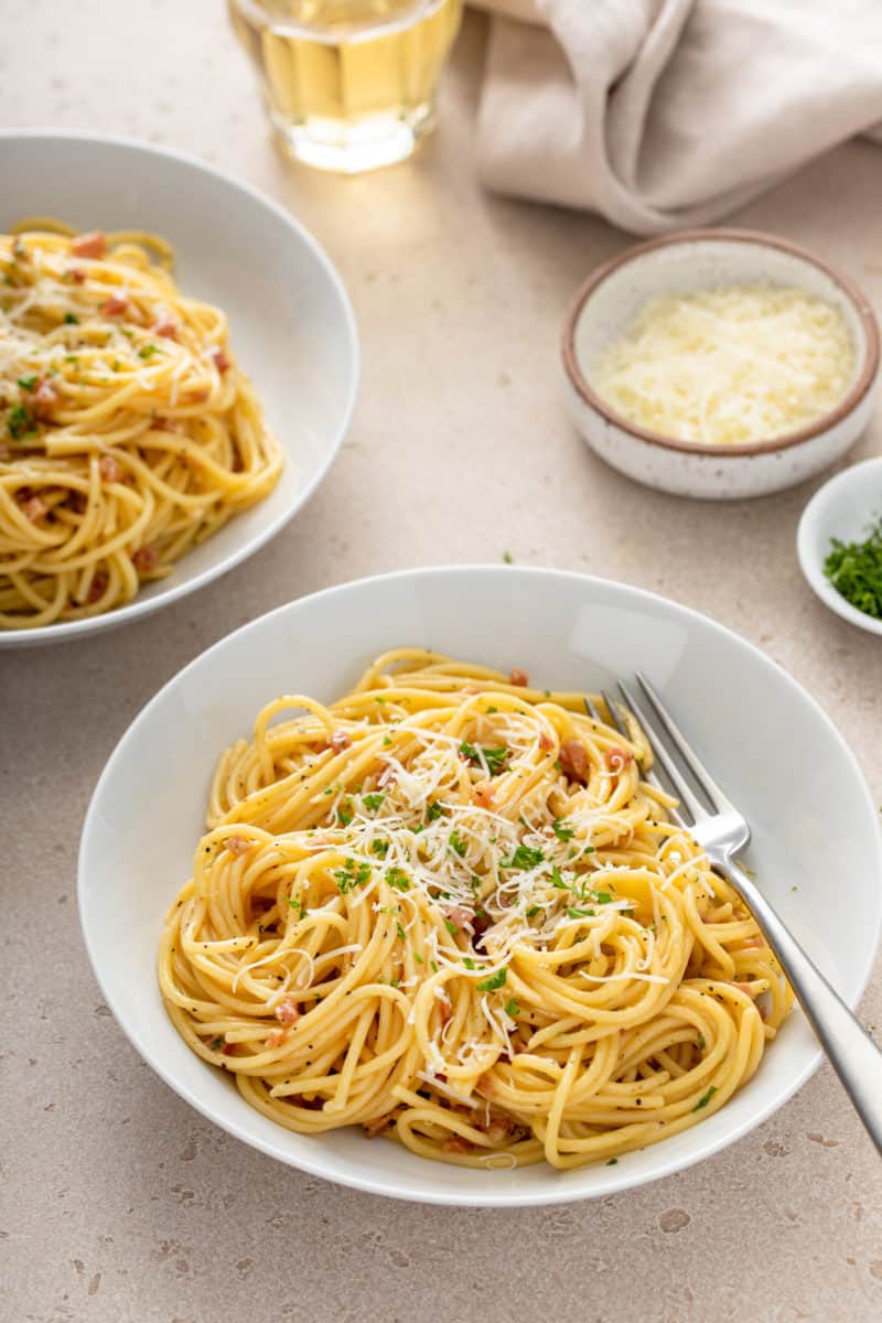 Pasta Carbonara - My Baking Addiction