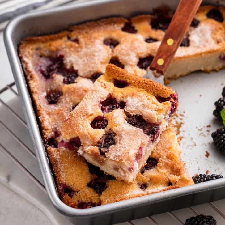 Easy Blackberry Cobbler My Baking Addiction   Serving Easy Blackberry Cobbler Hero 728x728 