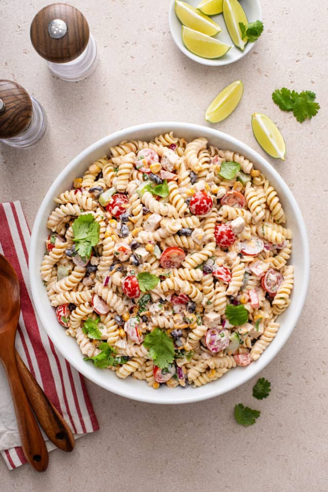 Southwest Pasta Salad - My Baking Addiction