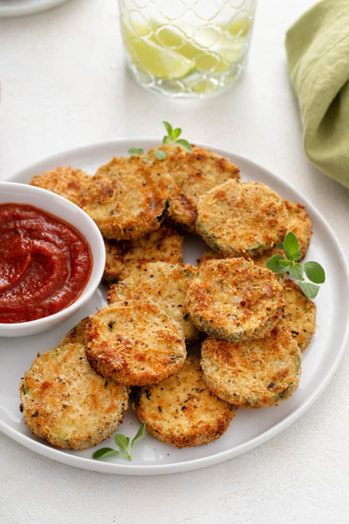 Air Fryer Zucchini Chips - My Baking Addiction