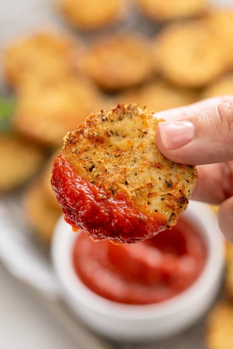 Air Fryer Zucchini Chips - My Baking Addiction