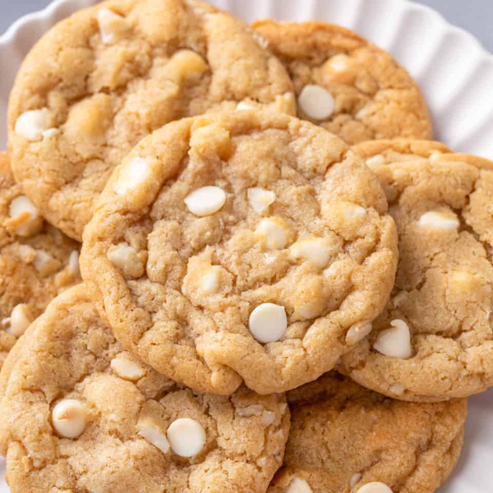 White Chocolate Macadamia Nut Cookies - My Baking Addiction