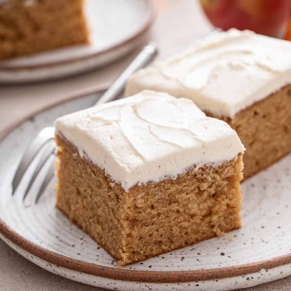 Apple Butter Cake with Brown Butter Frosting - My Baking Addiction