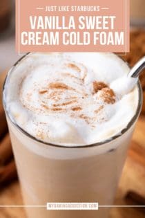 How to Make Cold Foam Like You Get at Starbucks
