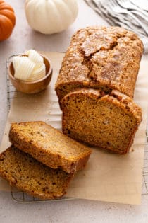 Pumpkin Banana Bread - My Baking Addiction