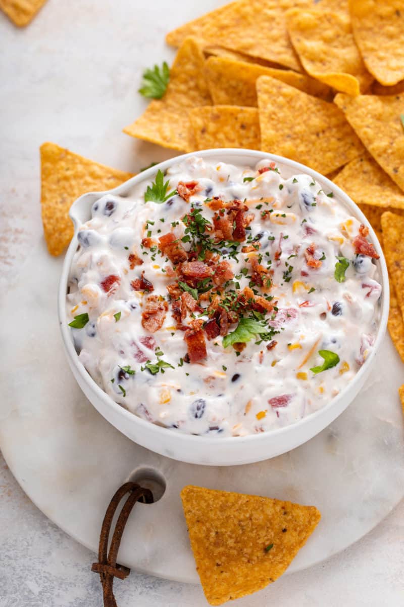 Fiesta Ranch Dip (Quick & easy recipe!) - My Baking Addiction