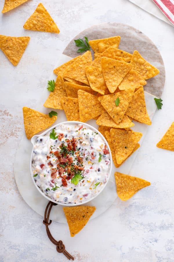 Fiesta Ranch Dip (Quick & easy recipe!) - My Baking Addiction