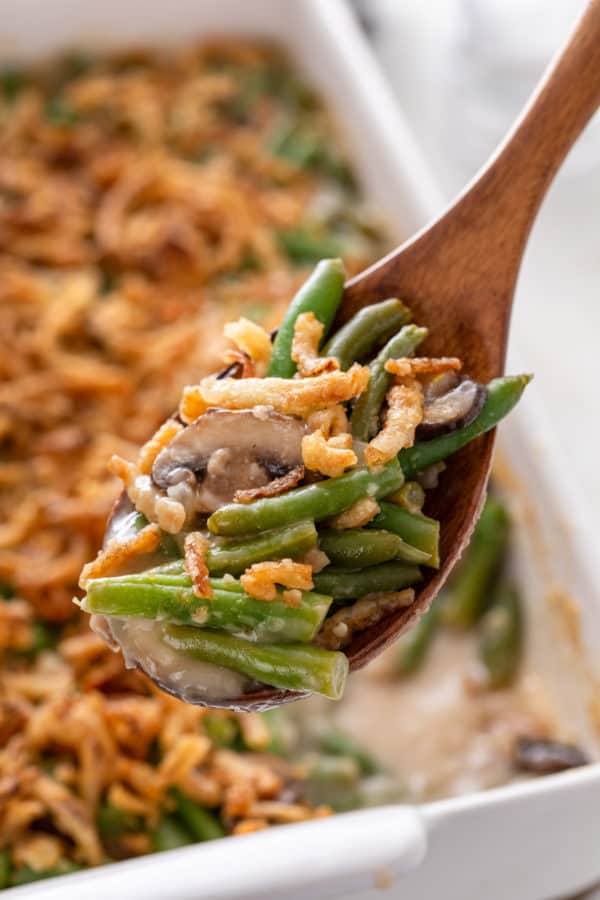 Fresh Green Bean Casserole - My Baking Addiction