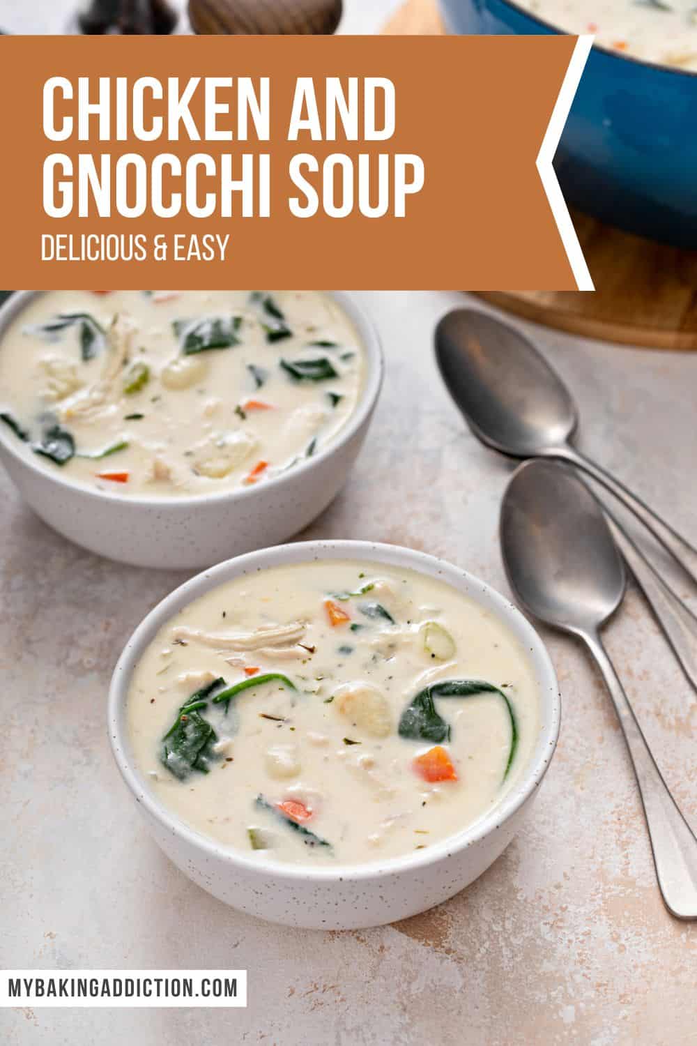 Chicken and Gnocchi Soup - My Baking Addiction