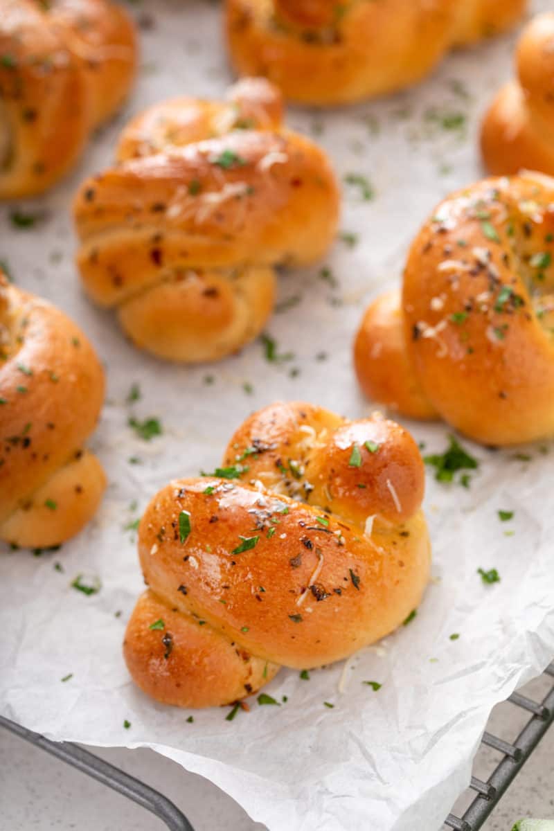 The Best Garlic Knots - My Baking Addiction