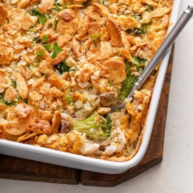 Chicken Broccoli Rice Casserole - My Baking Addiction