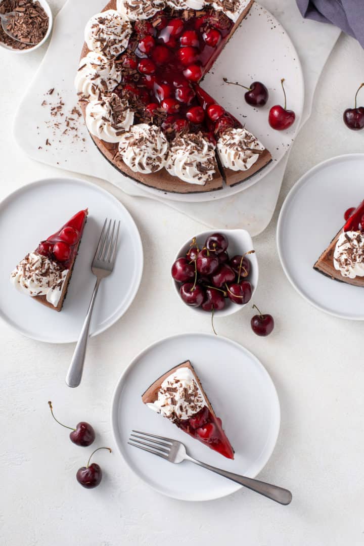 Black Forest Cheesecake - My Baking Addiction