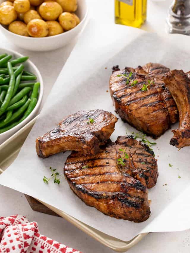 Easy Grilled Pork Chops