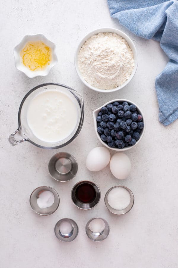 Blueberry Pancakes - My Baking Addiction