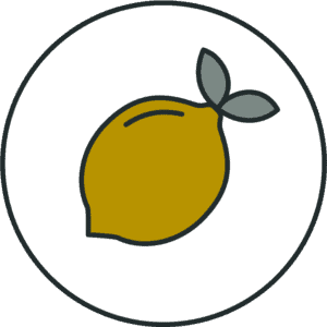 Illustration of a lemon.