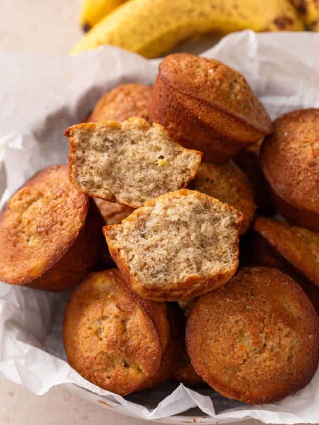 Easy Banana Bread Muffins