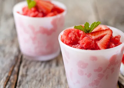 Download Strawberry Lemon Granita Recipe